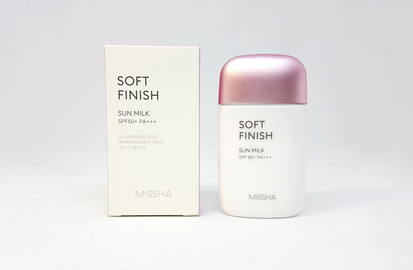 Káº¿t quáº£ hÃ¬nh áº£nh cho missha soft finish sun milk 40ml