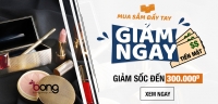 Mua sắm đầy tay - GIẢM NGAY tiền mặt!