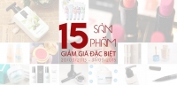 Giảm giá đặc biệt 15 sản phẩm từ 20/03 - 31/03/2015