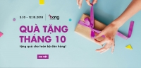 “Quà tặng tháng 10” Tri ân khách hàng