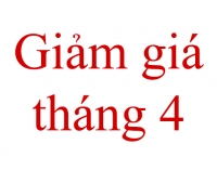 Danh sách các sản phẩm giảm giá tháng 4.