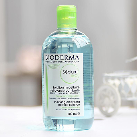 Nước tẩy trang Bioderma Sebium H2O - Da Dầu Mụn và hỗn hợp