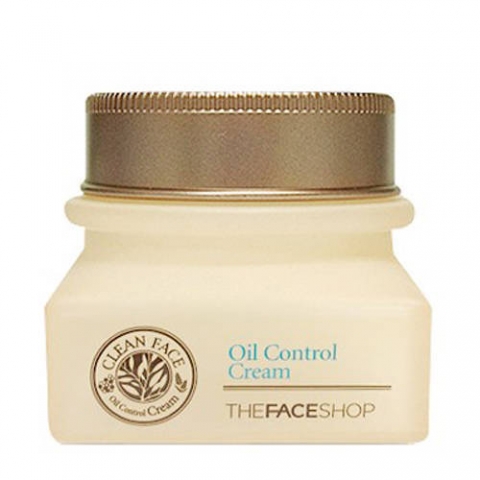Kem dưỡng dành cho da dầu và mụn - Clean Face Oil Control Cream The Face Shop