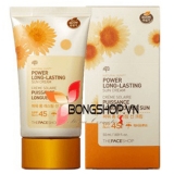 Kem chống nắng Power Long Lasting Sun Cream SPF45 PA+++ 50ml - The Face Shop