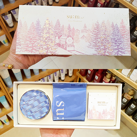 Set Phấn nước Su:m 37 Water Full CC Cushion Perfect Finish (su:m37 natural wonderland)