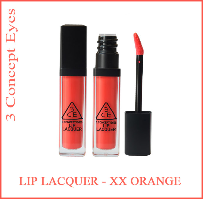 3ce Lip Lacquer XX Orange