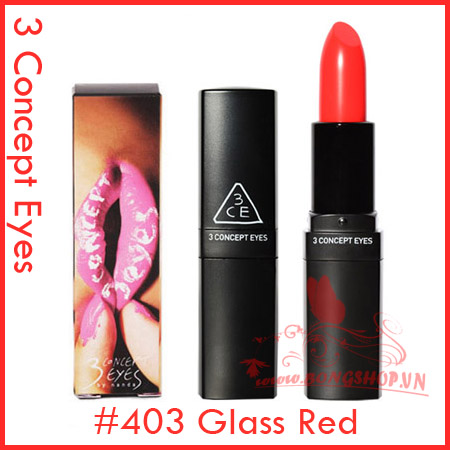 3 Concept Eyes Lip Color #403 Glass Red