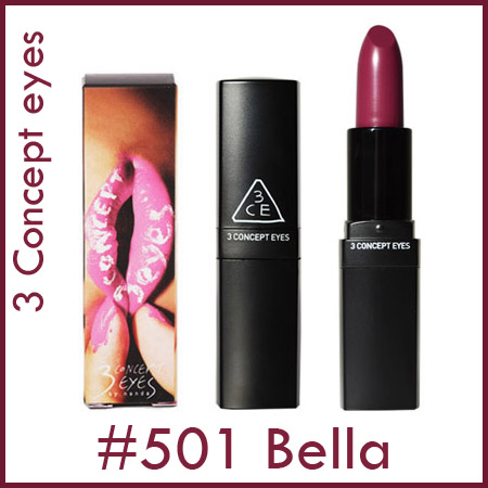 3 Concept Eyes Lip Color #501 Bella