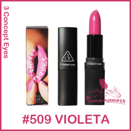 3 Concept Eyes Lip Color #509 Violeta