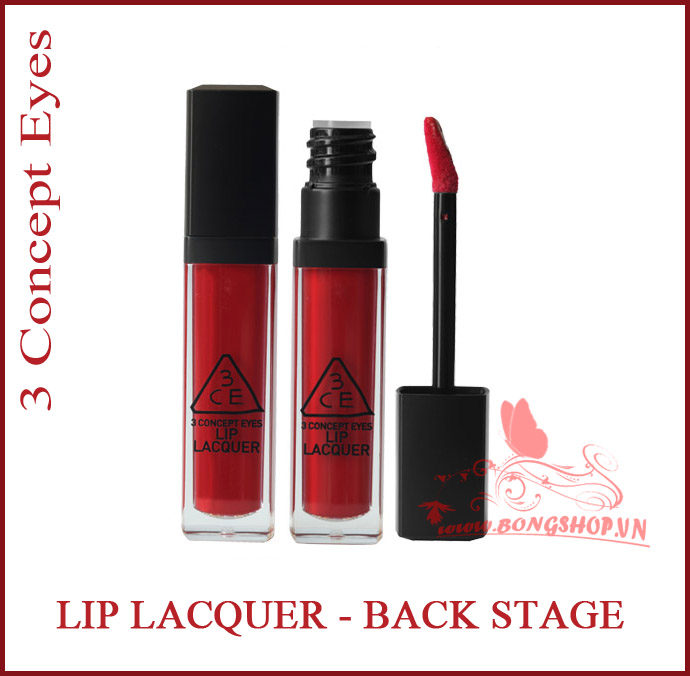 Mỹ phẩm 3ce Lip Lacquer Back Stage