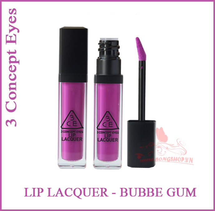 3ce Lip Lacquer Bubbe Gum