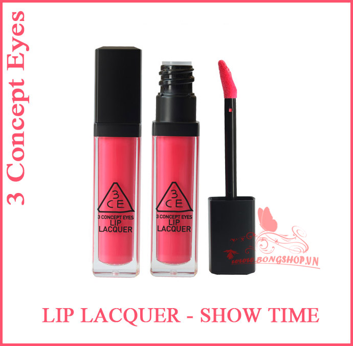 3ce Lip Lacquer Show Time