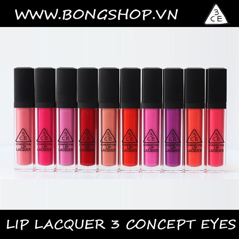 Son dạng kem Lip Lacquer 3CE