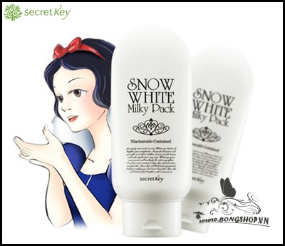 Kem tắm trắng mặt và toàn thân Snow White Milky Pack