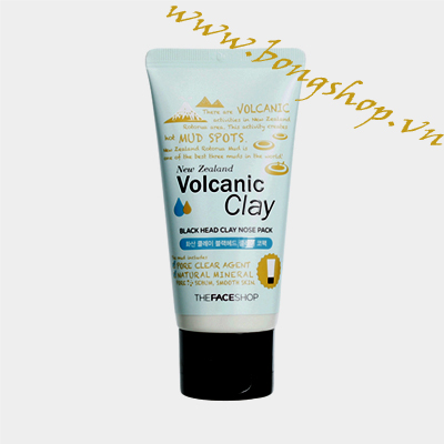 Kem lột mũi Volcanic Nose Clay Pack The Face Shop