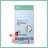 Miếng lột mũi Blackhead Out Aloe Nose Strips - The Face Shop