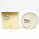 Phấn Gold Collagen Ampoule Two-way Pact The Face Shop