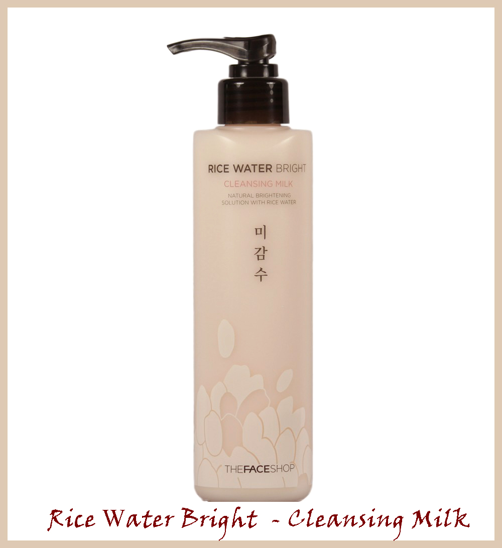 Tẩy trang gạo dạng sữa Rice Water Bright Cleansing Milk - The Face Shop