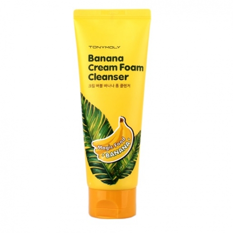 Sữa rửa mặt Banana Cream Foam Cleanser Tonymoly